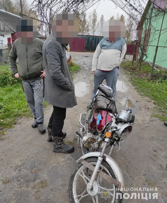 На Волині вкрали два мопеди: і транспорт, і злодіїв знайшли