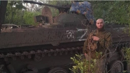 Волинські воїни з 14-ї «князівської» бригади захопили ворожу БМП (відео)