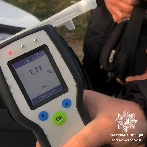 У Луцьку за добу затримали сімох п'яних водіїв – автівки вилучили