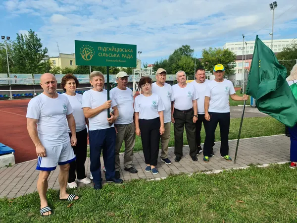 Підгайцівська громада виборола 11 медалей у змаганнях 50+