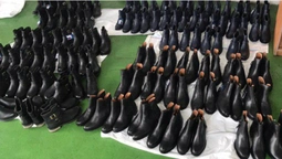 В "Ягодині" затримали білоруса з 80-ма парами черевиків (фото)