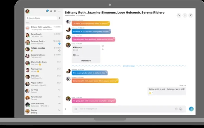Skype оновив дизайн для комп'ютерів 