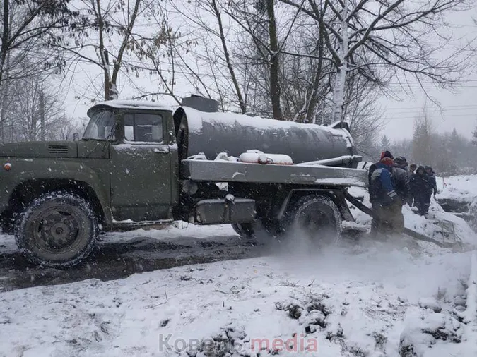 На Волині два села лишилися без води через аварію на водопроводі