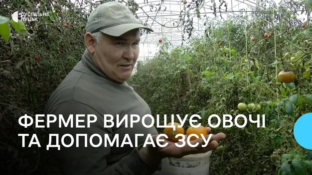 На Волині фермер сам вирощує та квасить капусту для ЗСУ (фото, відео)