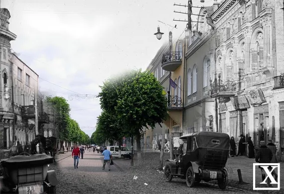 Якою була вулиця Лесі Українки у Луцьку 100 років тому (ретрофото)