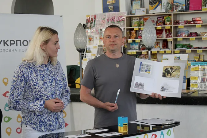 У річницю звільнення острова Зміїний у Луцьку погасили марку «ГУР МО України» (фото)