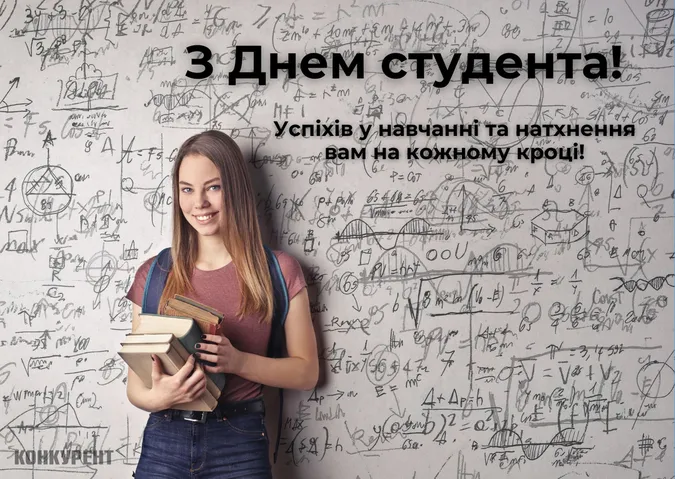 День студента-2024: листівки та привітання
