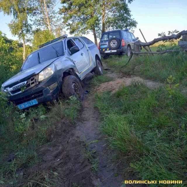На Волині сталася ДТП за участі автомобіля поліції (фото)