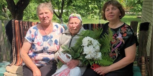 91 рік мудрості й праці: у волинському селі вшанували колишню вчительку