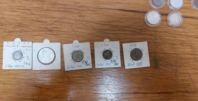 Через словацький кордон іноземець хотів вивезти з України рідкісні монети