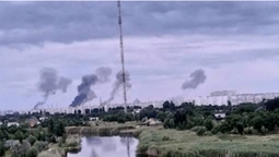 Окупанти вдарили ракетами по Кременчуку (відео)