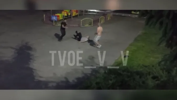 У Володимирі в парку атракціонів – бійка між двома чоловіками (відео)