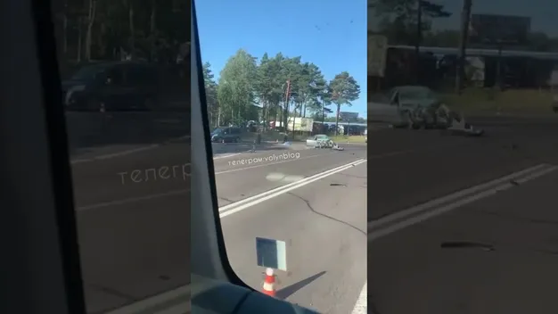 У Маневичах біля поста поліції – смертельна ДТП (відео)