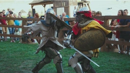 «Середньовічний Лучеськ. Доблесть віків»: у замку Любарта влаштовують лицарський турнір (фото, відео)