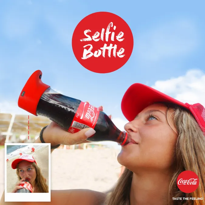 Coca-Cola створила ґаджет для створення оригінальних селфі 