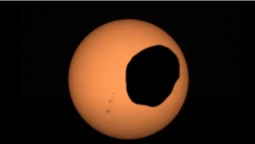 Вчені вперше зняли сонячне затемнення на Марсі (відео)