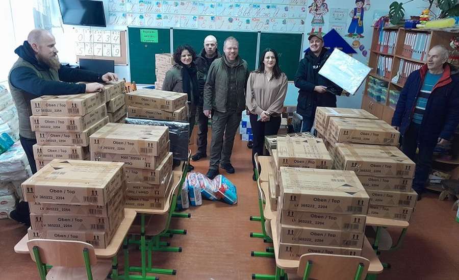 Головненська спеціальна школа «Центр освіти» отримала допомогу від Латвії (фото)