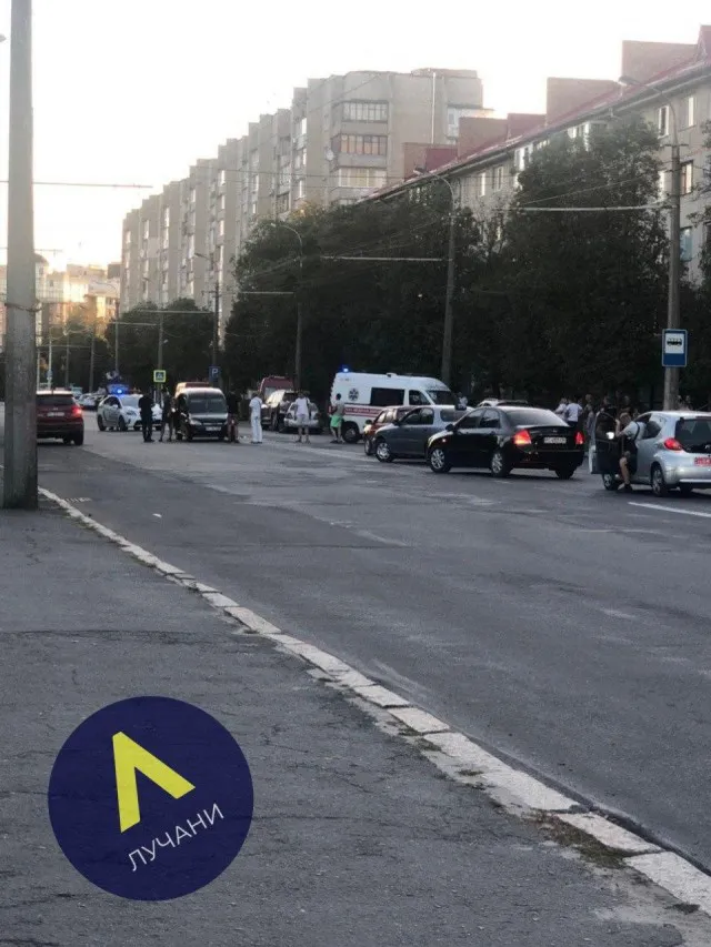 У Луцьку – аварія: постраждала дитина (фото)