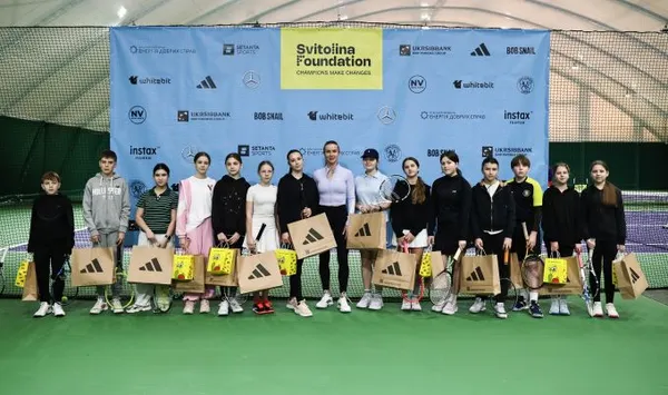 Перша ракетка України Еліна Світоліна провела майстер-клас у Луцьку (фото)