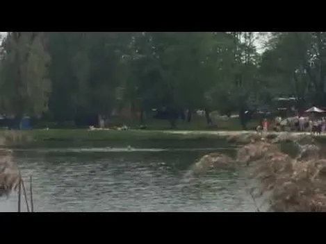 На Теремнівських ставках – людно: відкрили купальний сезон (фото, відео)
