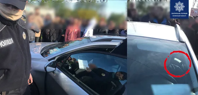 Розбірки біля луцького авторинку: патрульні розповіли, що сталося