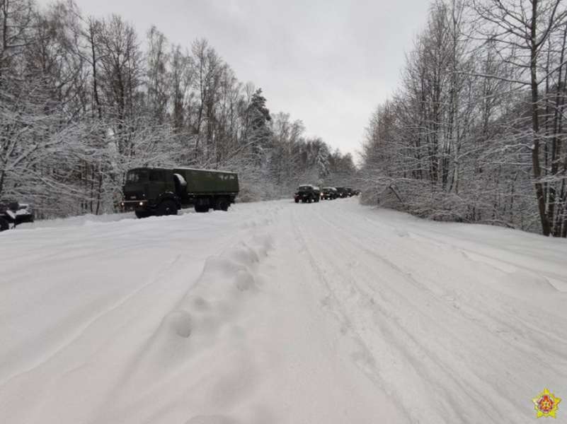 Білоруські війська, які були на кордоні з Україною, повертаються на базу (фото)