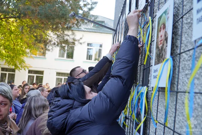 У Володимирі відкрили Стіну Надії
