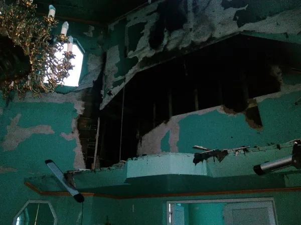 На Волині горіла церква УПЦ (МП)
