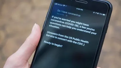 Siri в «айфонах» допоможе розпізнавати симптоми коронавірусу