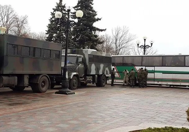 Волинські гірники протестують під Верховною Радою