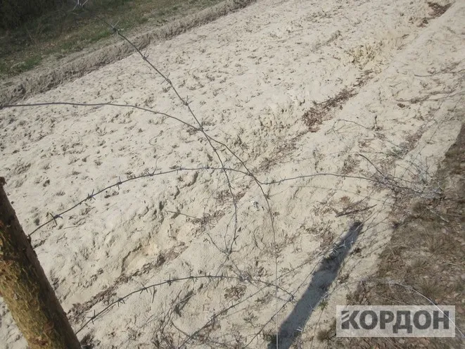 На Волині пошкодили кілометр прикордонної огорожі (фото)