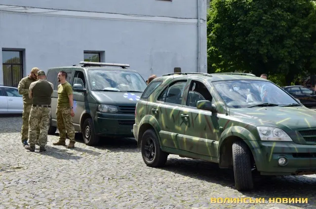 До Луцька на ротацію приїхали бійці ОЗСП «Любарт» (фото)