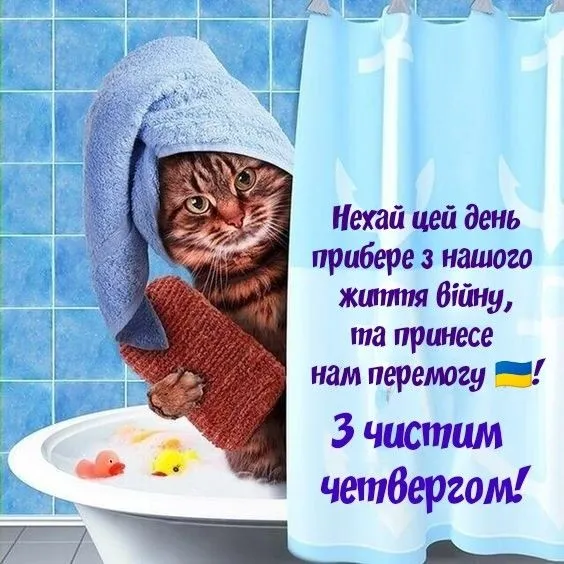 🕊️ З Чистим четвергом: милі привітання в картинках