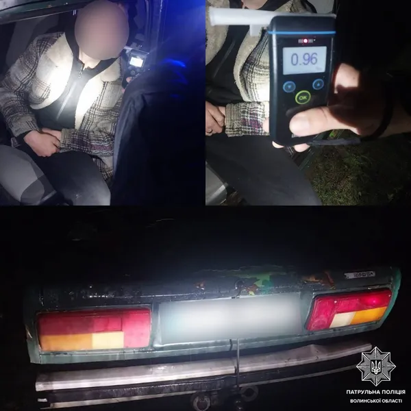 На Волині за кермом «жигулів» зловили п'яну дитину (фото)