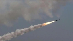 Над Київщиною збили російську ракету (відео)