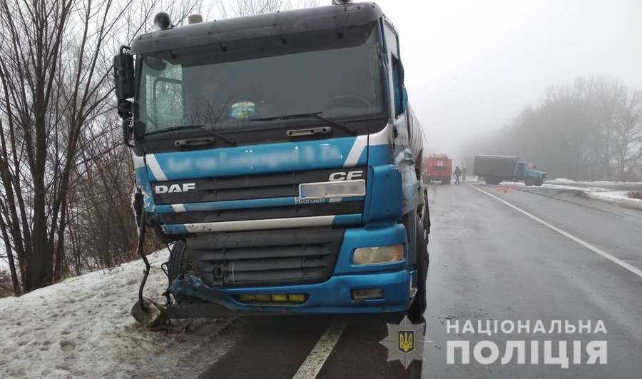 Постраждав пасажир вантажівки: подробиці масштабної ДТП на трасі Луцьк – Горохів (фото)