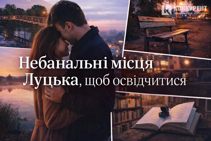 Де у Луцьку освідчитися: топ небанальних локацій