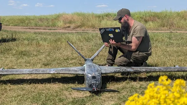 Безпілотник на позиціях працює самостійно та не потребує присутності військових
