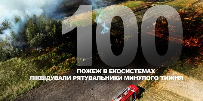 Ситуація вкрай напружена: на Волині згасили 100 пожеж в екосистемах за тиждень