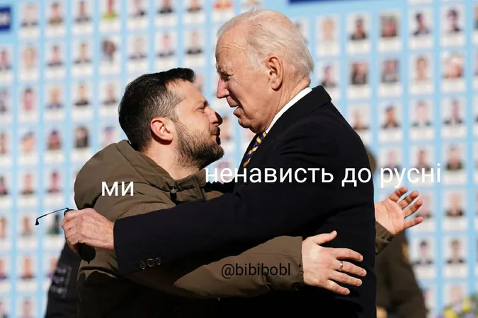 Байден у Києві: як реагують українці (меми)