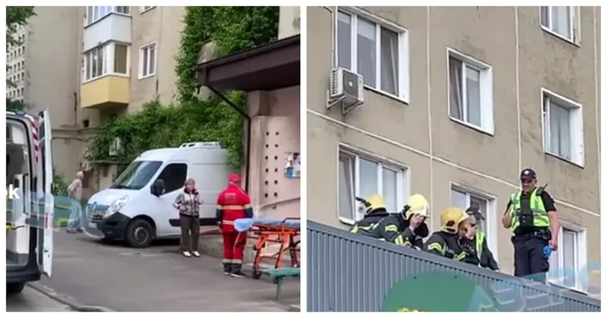 У Луцьку з восьмого поверху випала людина (відео)