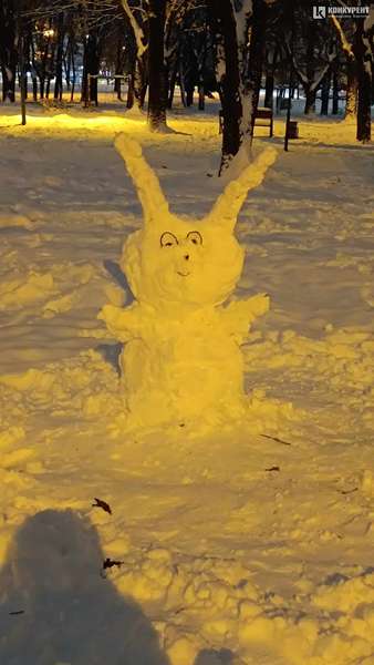 У Луцьку – нашестя сніговиків (фото)