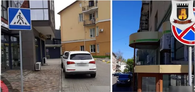 За тиждень у Луцьку муніципали оштрафували майже 700 паркохамів