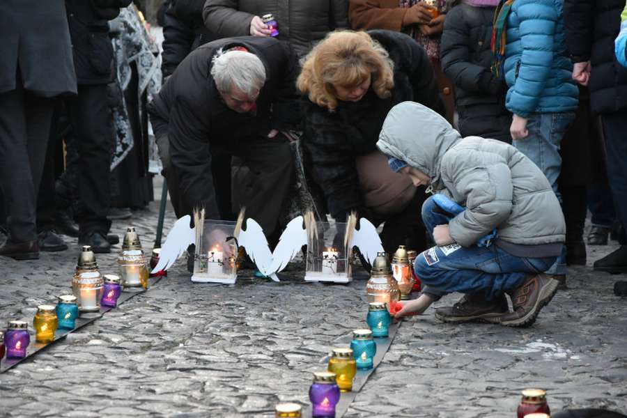Пам'ятаємо: Луцьк вшанував жертв Голодоморів (фото)