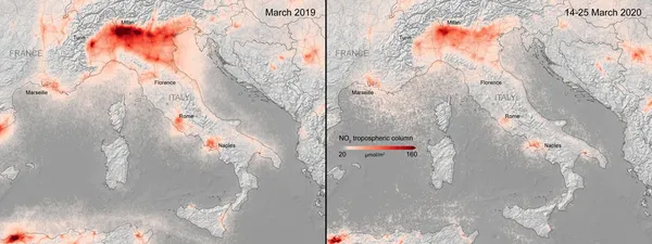 Як у Європі очистилося повітря завдяки карантину (фото)