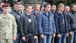 Волинських призовників відправили на військову службу (фото)