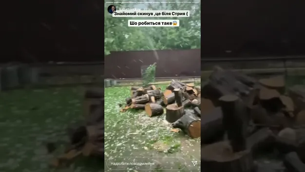 У Львові вирує негода: наслідки зливи в місті Лева (відео)