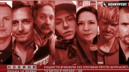 Від початку війни росія скоїла 243 злочини проти журналістів і медіа (відео)