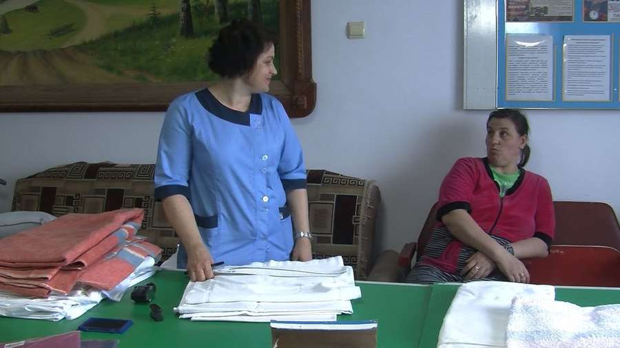 В геріатричний пансіонат Луцька прийняли пів сотні пенсіонерів-переселенців (відео)