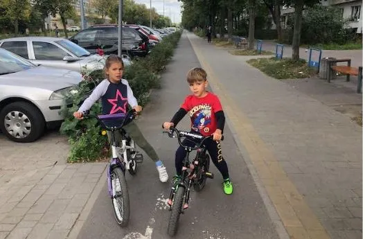 Вело-пішохідний простір на вул. Садова у Львові